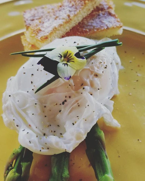 The Energetics of Duck Dippy Eggs with Asparagus Soldiers